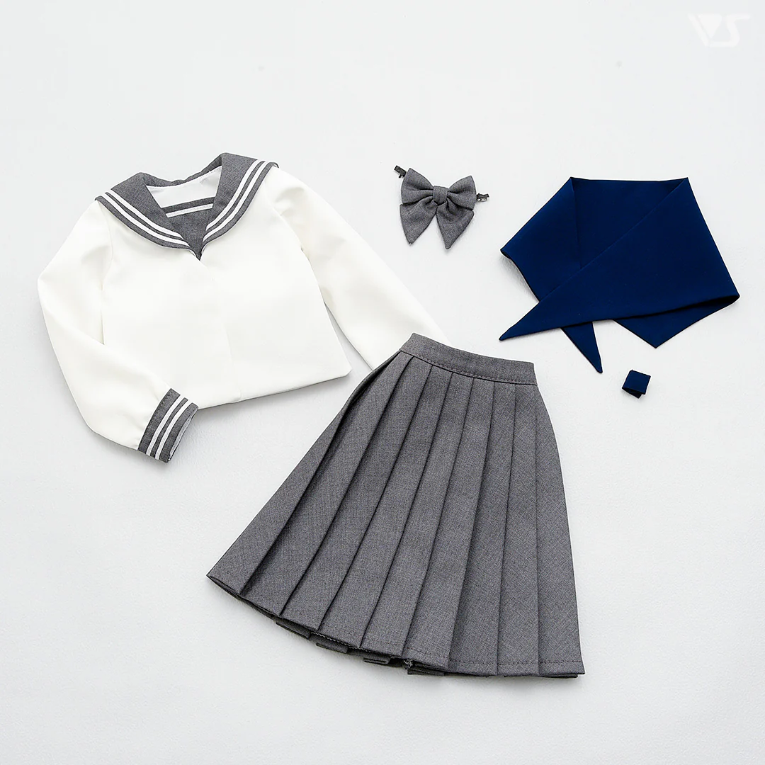 Sailor Uniform Set (Gray) - Image 5