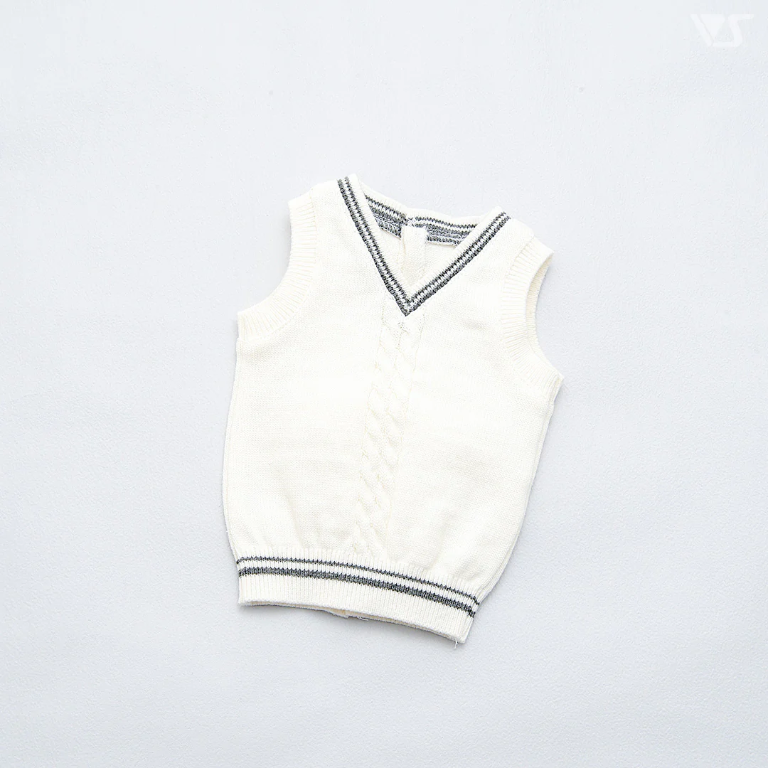 School Vest (White)