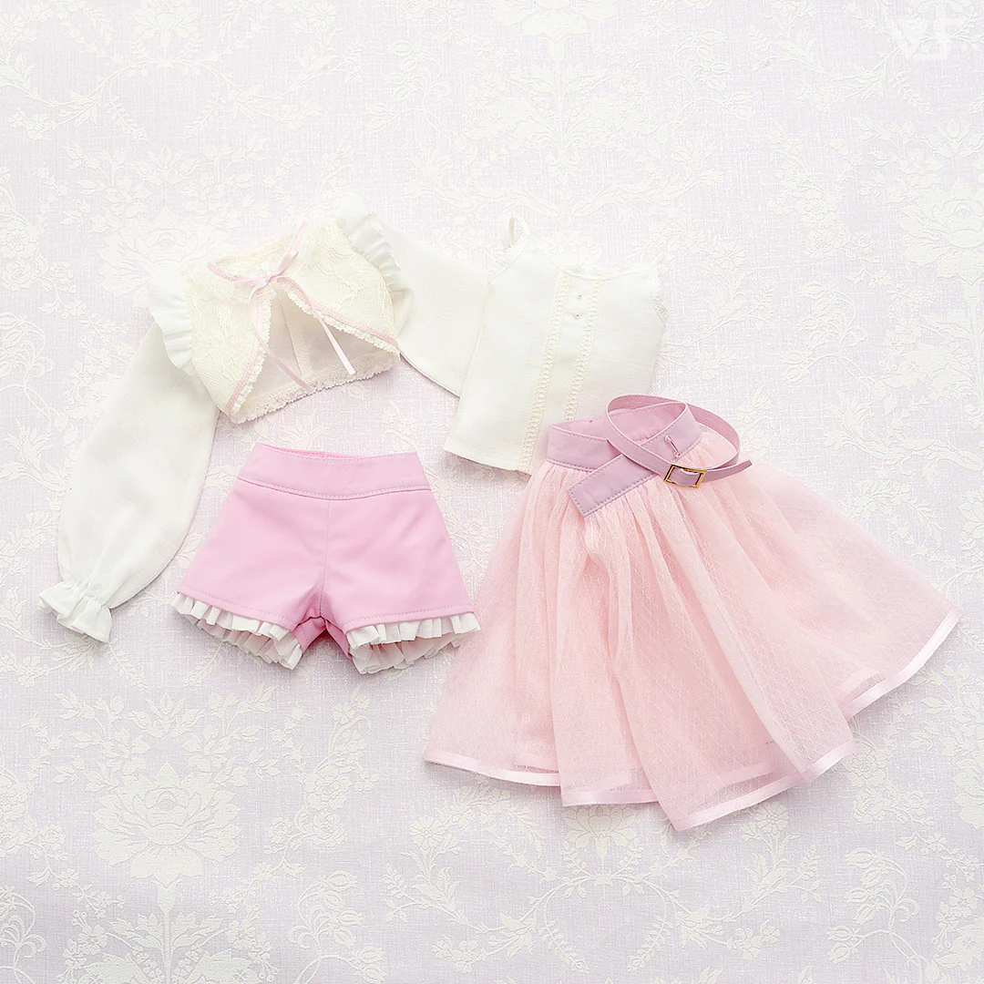 Girly Wrap Skirt Coord Set - Image 8