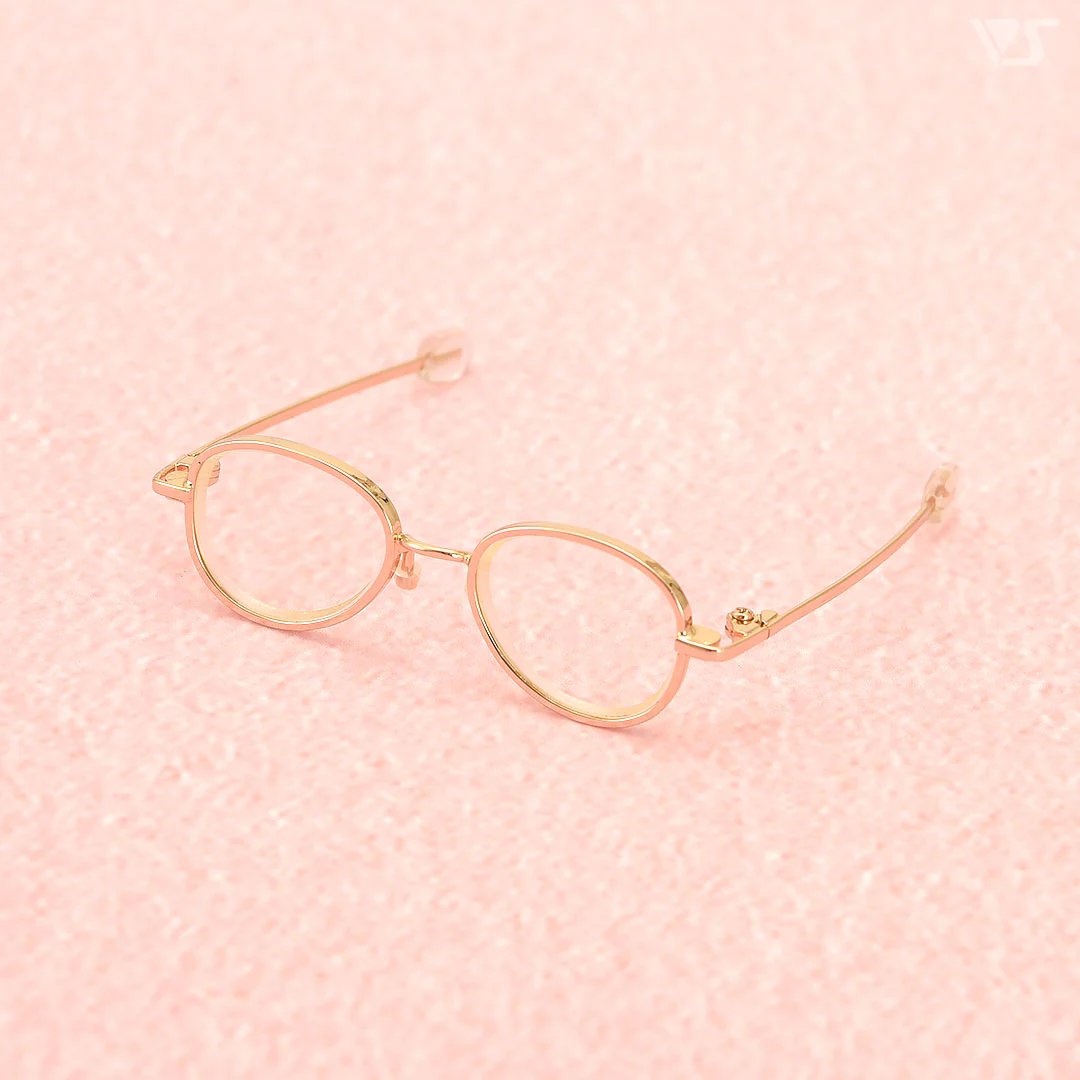 Eyeglasses (Gold Frame)