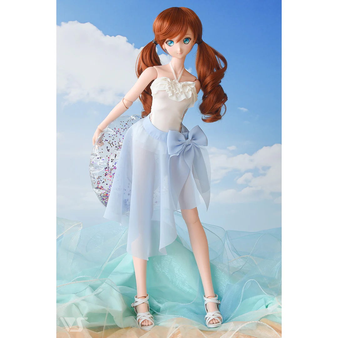 Swimsuit Set (Pareo / Pale Blue) - Image 2