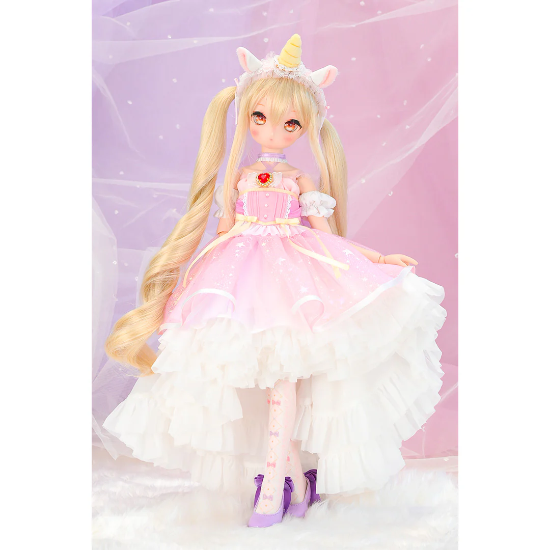 Princess Pompon Skirt / Mini (White) - Image 2