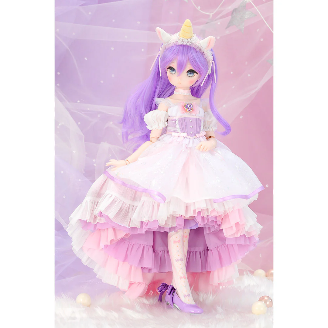 Reversible Princess Pompon Skirt / Mini (Unicorn) - Image 3