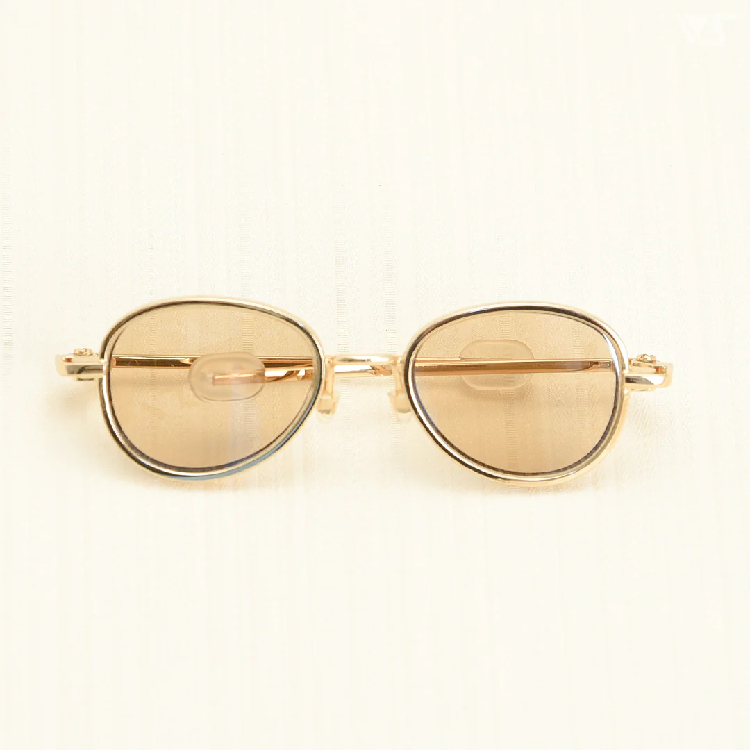 Sunglasses (Gold Frame / Brown) - Image 2