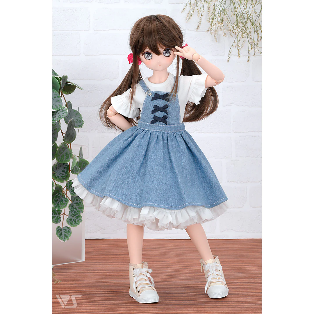 Girly Denim Overalls Set / Mini - Image 2