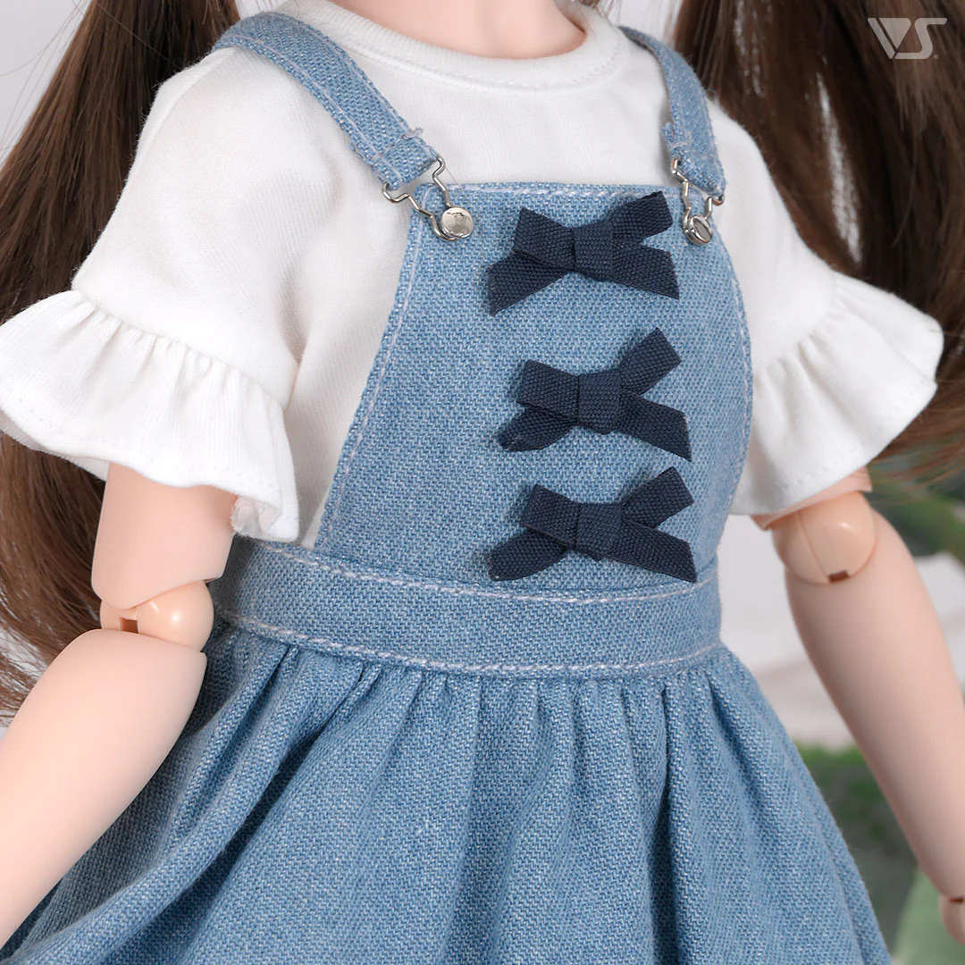 Girly Denim Overalls Set / Mini - Image 6