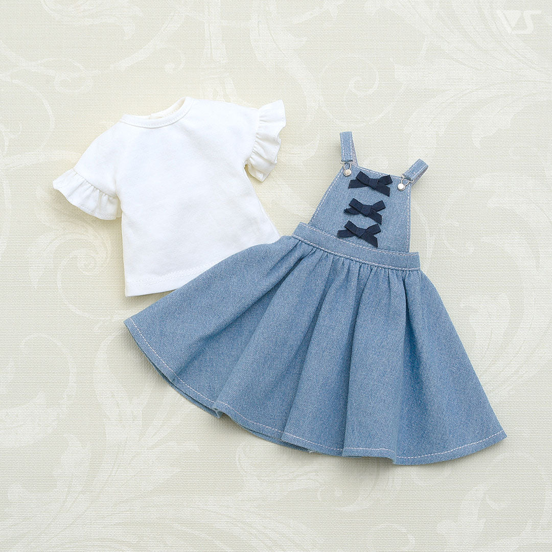 Girly Denim Overalls Set / Mini - Image 7