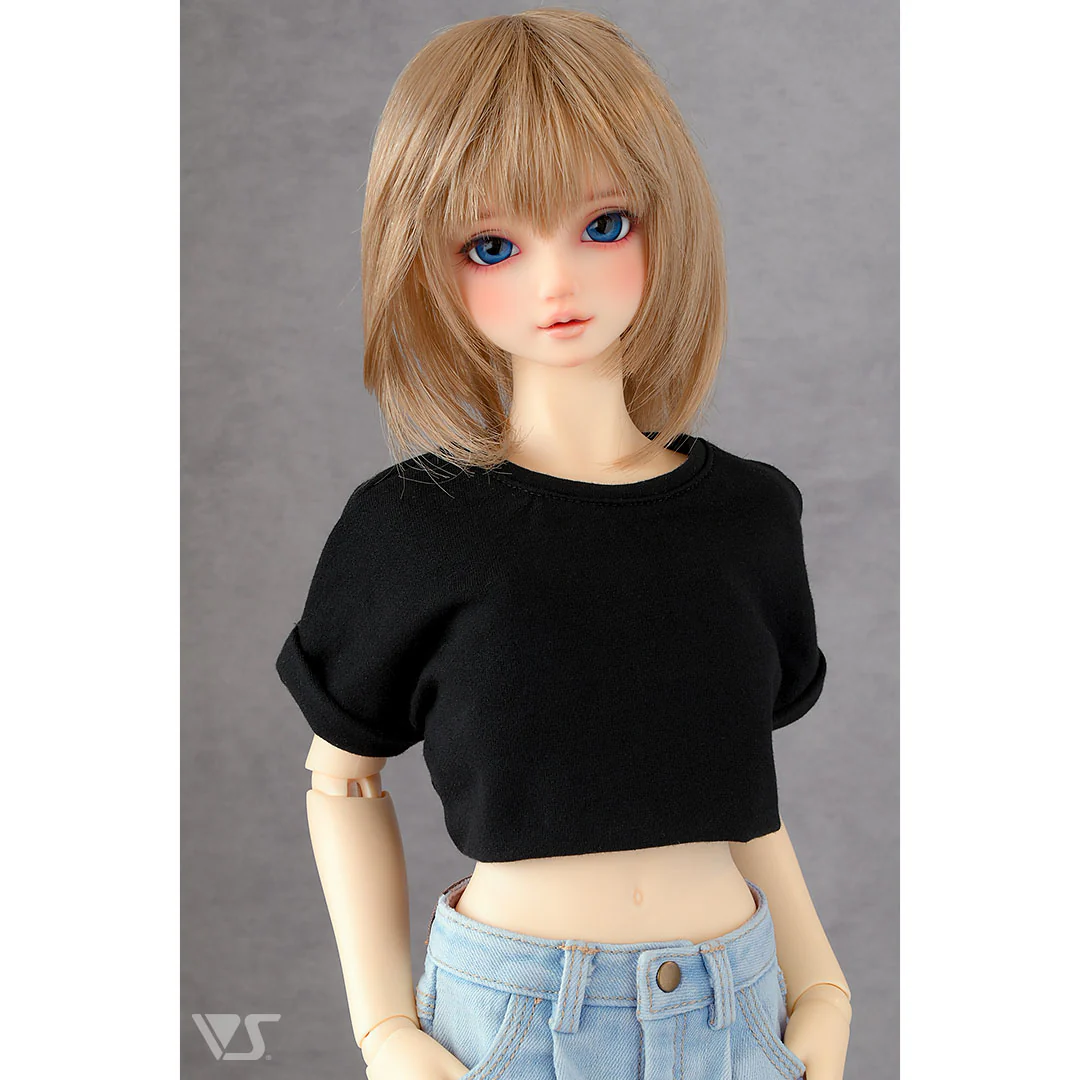 Long Back T-shirt (Black) - Image 3