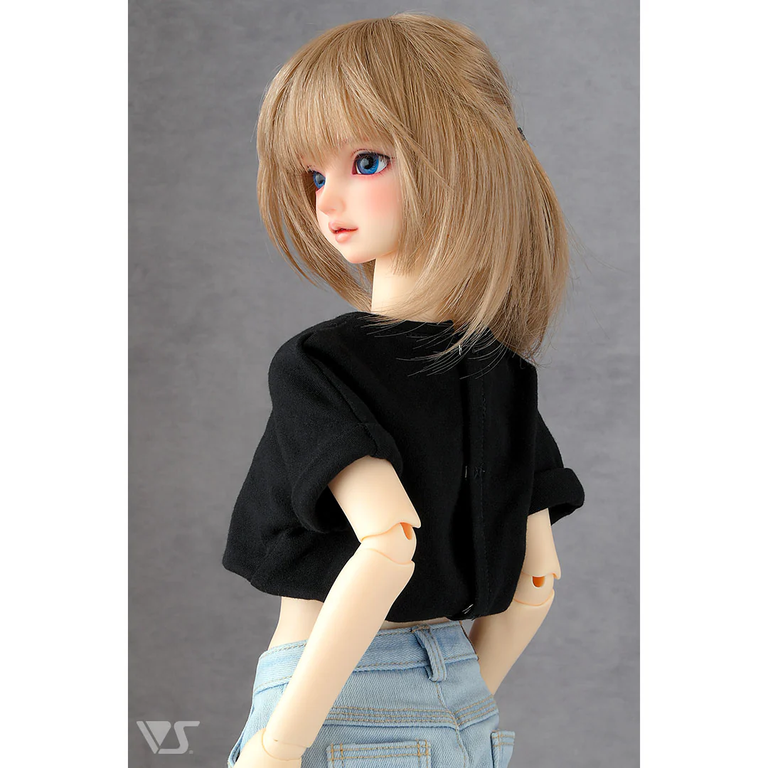 Long Back T-shirt (Black) - Image 5