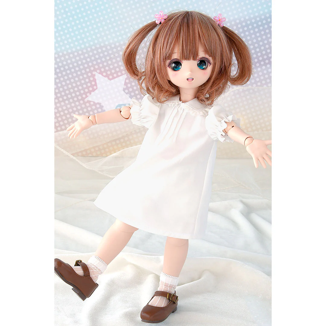 A-line Blouse / Mini (White / Short Sleeve) - Image 3