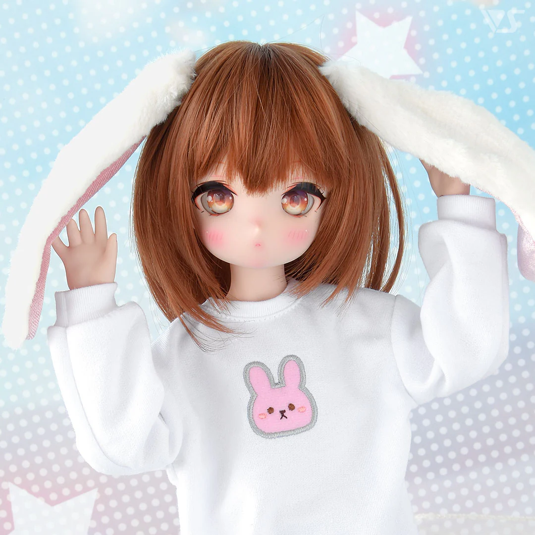 Rabbit Sweat Shirt / Mini (White) - Image 3