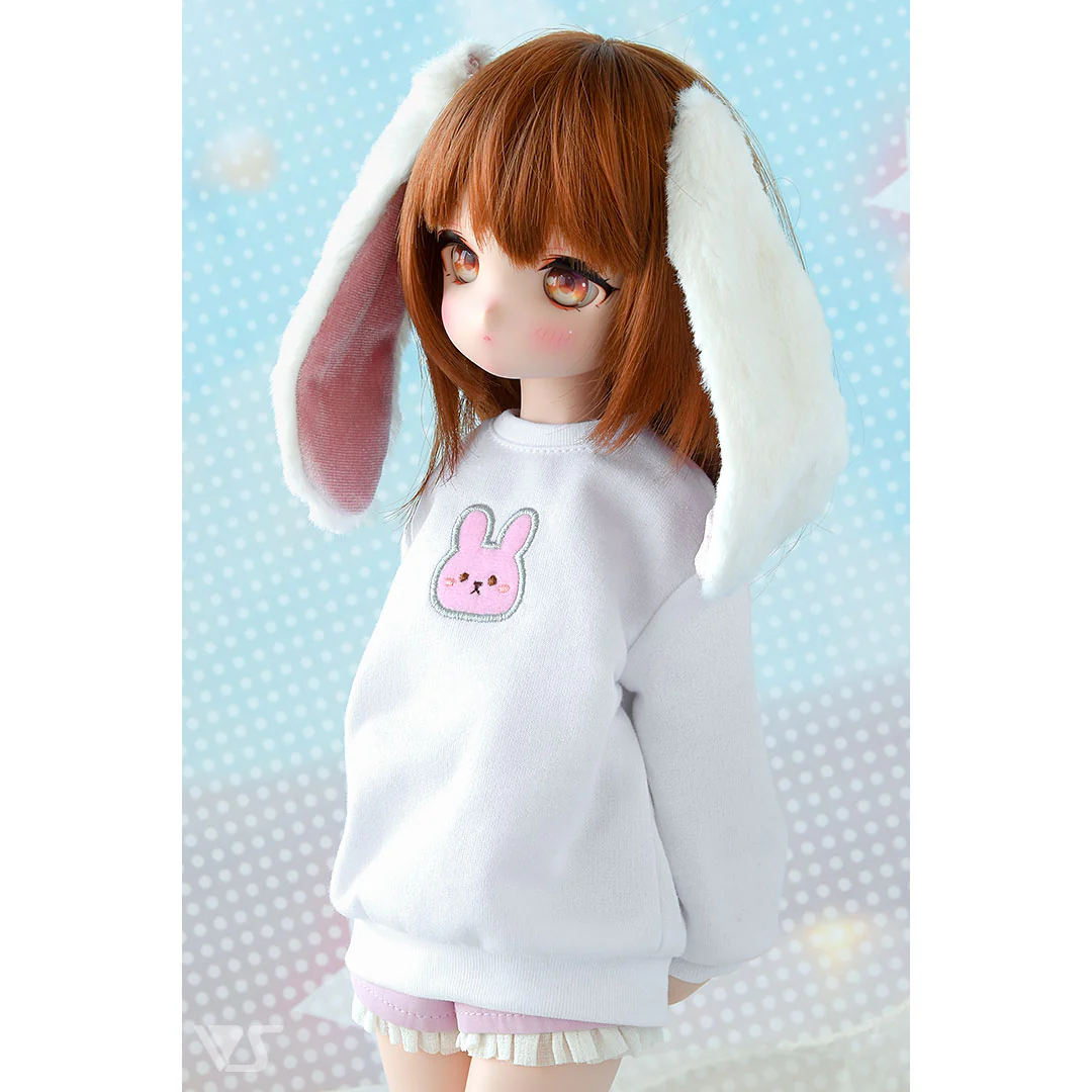 Rabbit Sweat Shirt / Mini (White) - Image 4