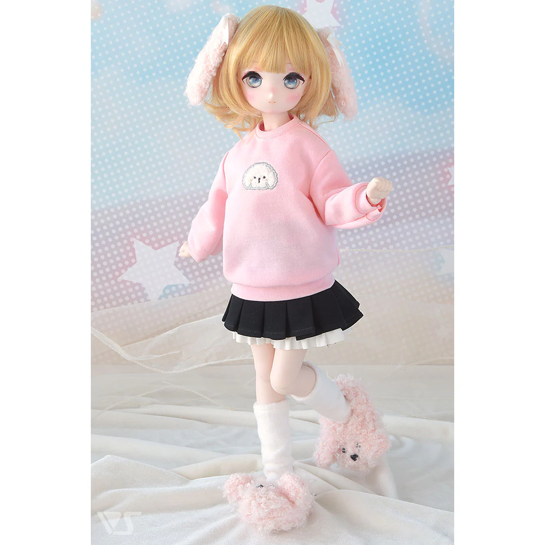 Poodle Sweat Shirt / Mini (Pink) - Image 2