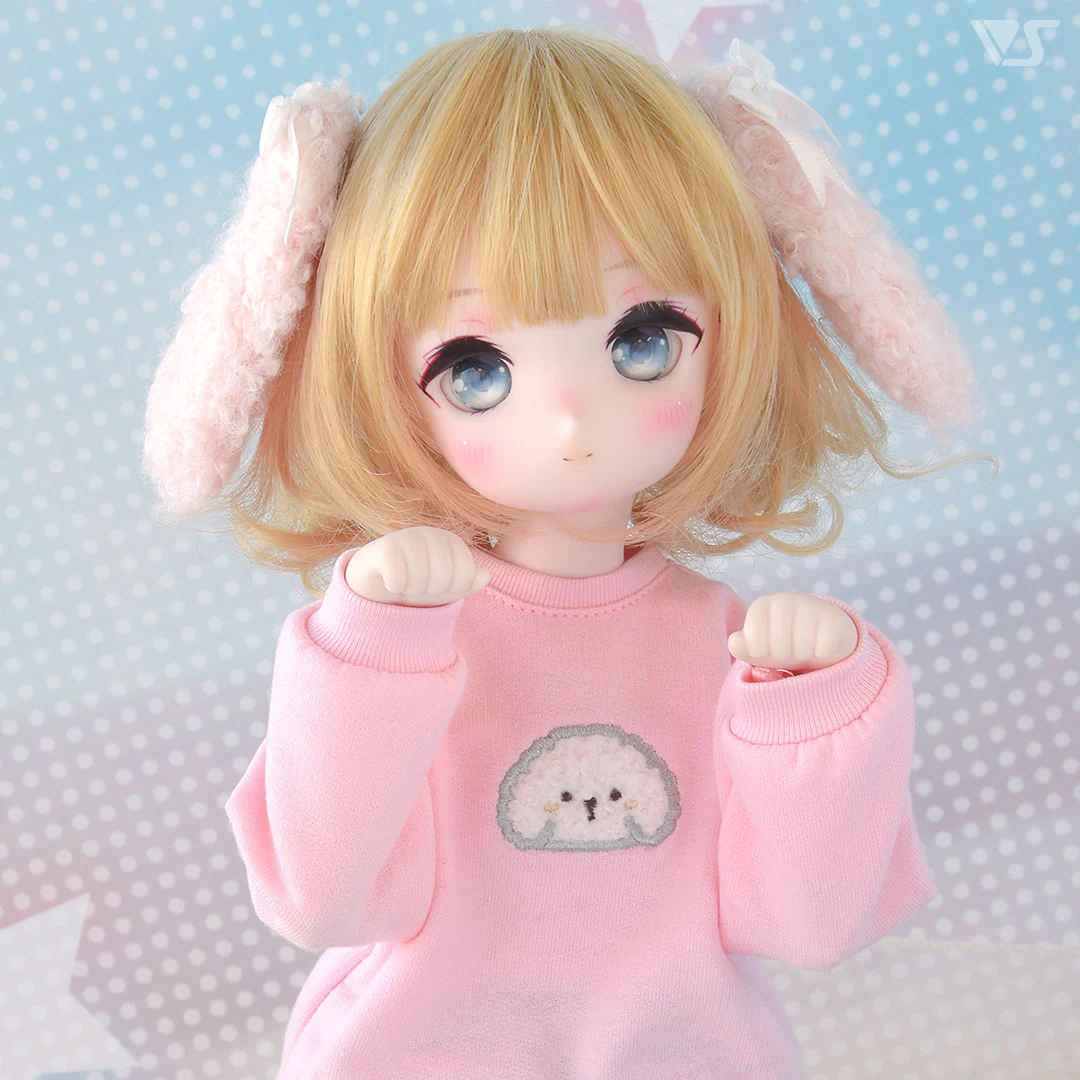 Poodle Sweat Shirt / Mini (Pink) - Image 3