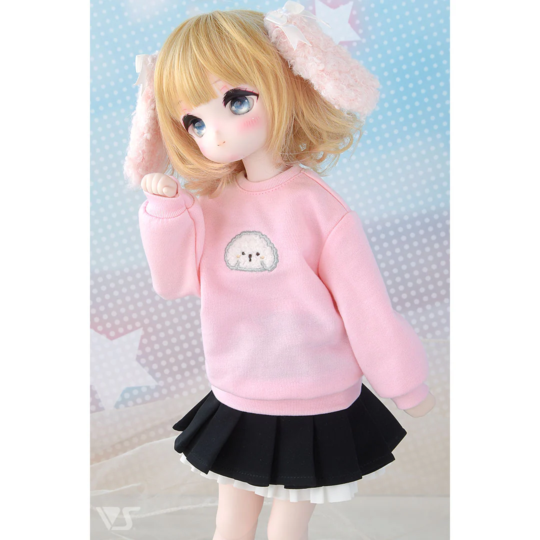 Poodle Sweat Shirt / Mini (Pink) - Image 4