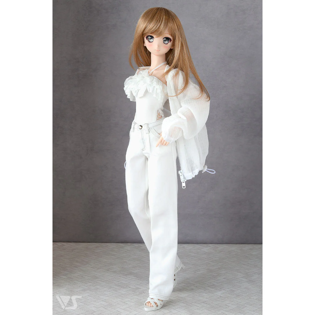 002 Tuck Wide Jeans / DD (White) - Image 3