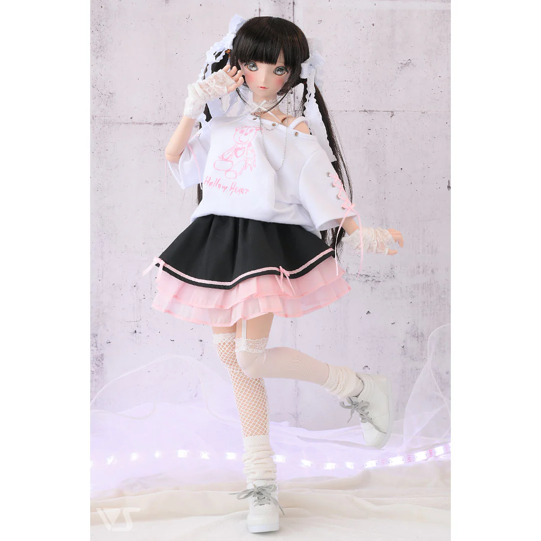 Patchwork Bear T & Skirt Set - Image 2