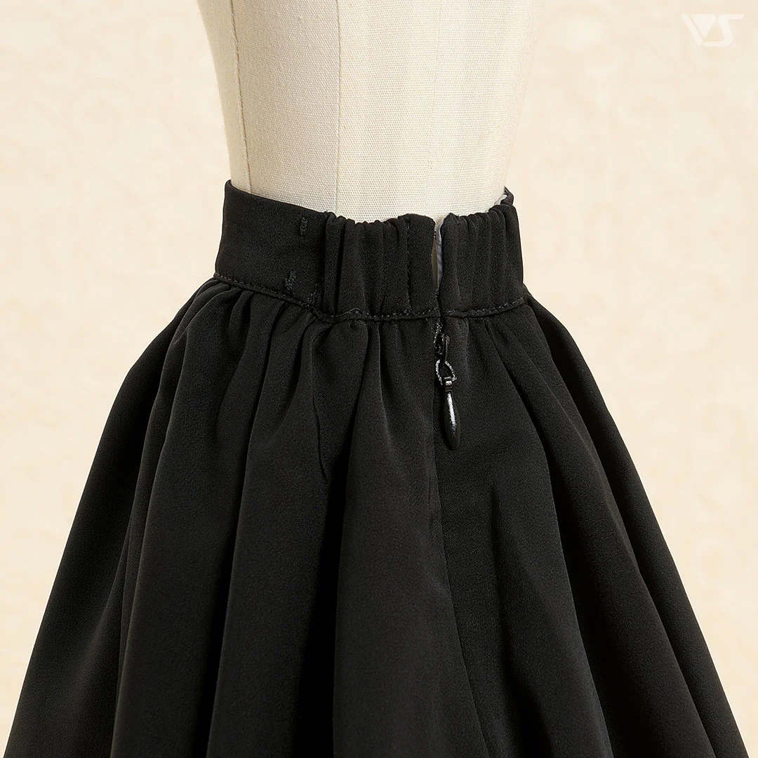 Classical Flare Skirt (Black) - Image 5
