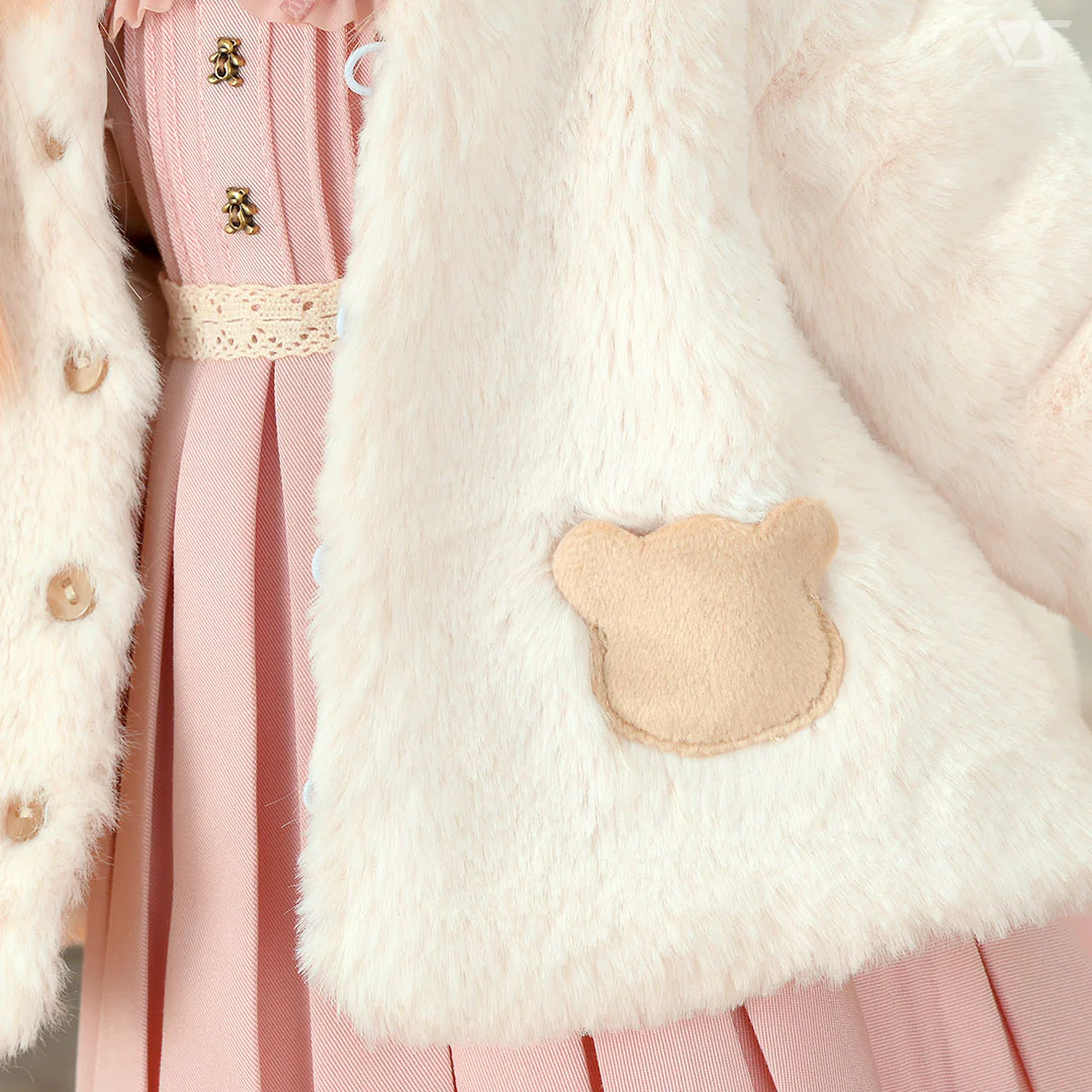 Bear Ears Coat / Mini (Cream) - Image 6