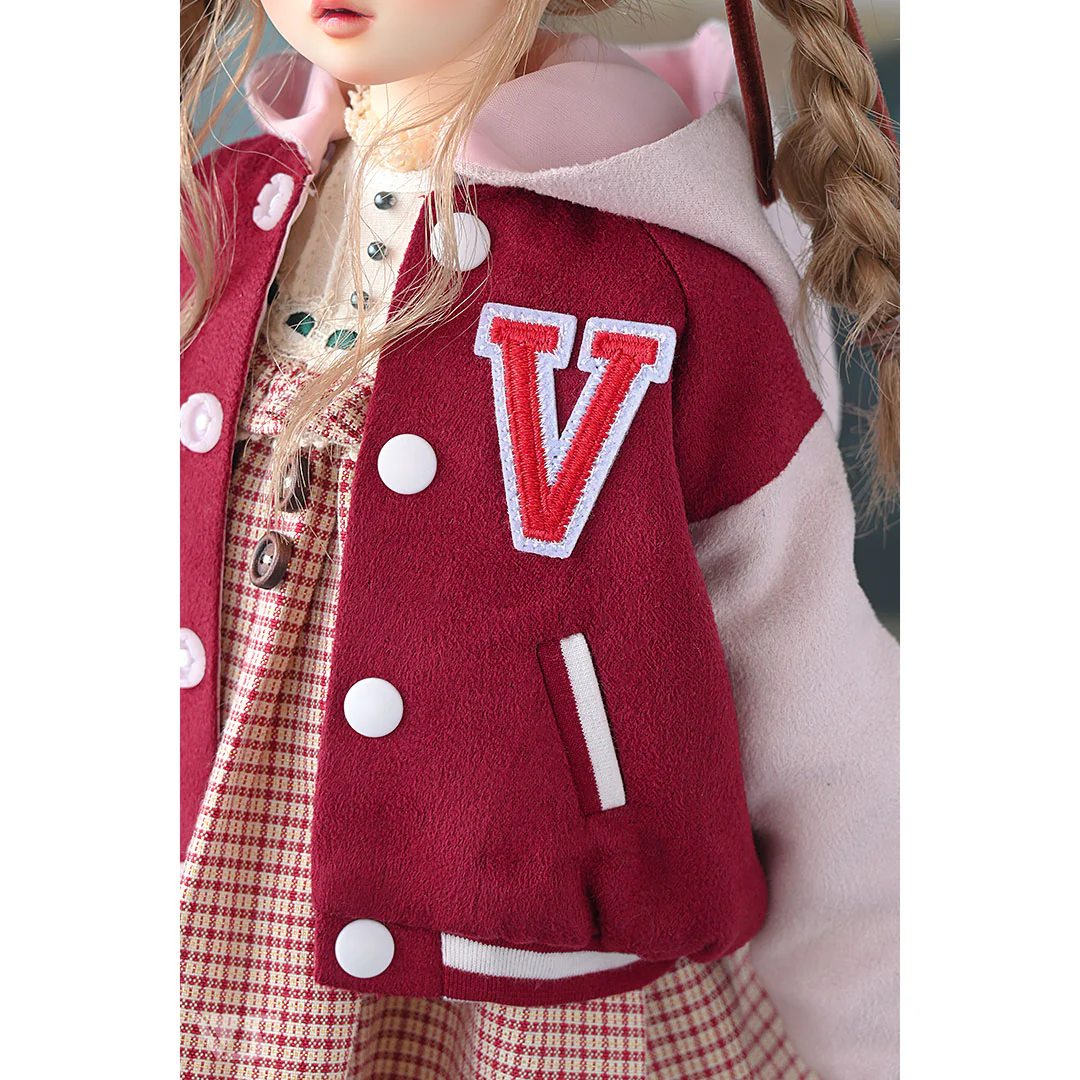 College Jacket / Mini (Red) - Image 5