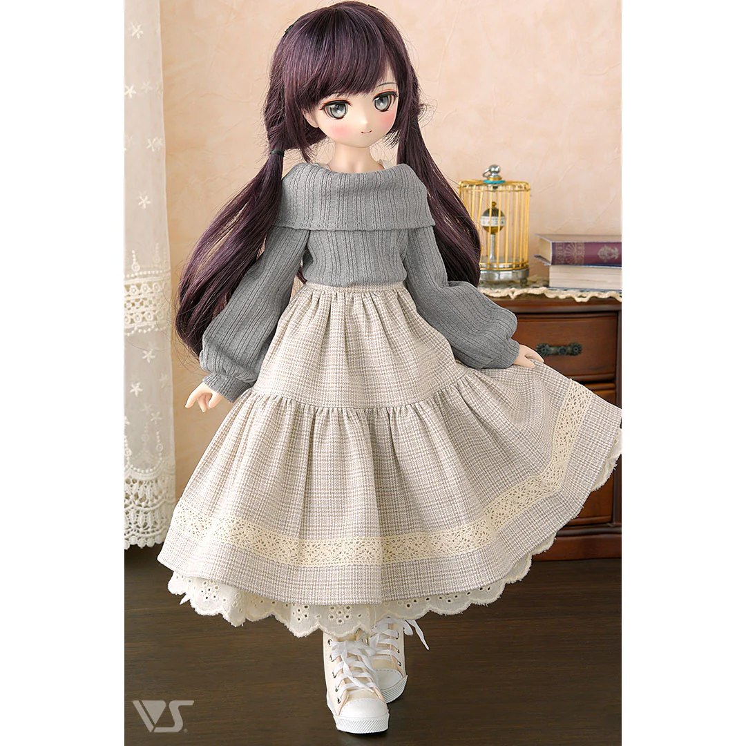 Gray Rib Knit Set / Mini - Image 3