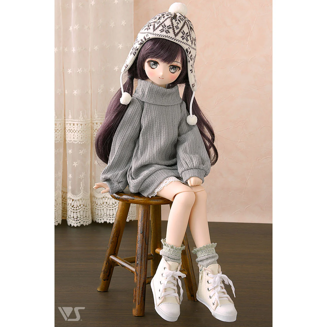 Gray Rib Knit Set / Mini - Image 5