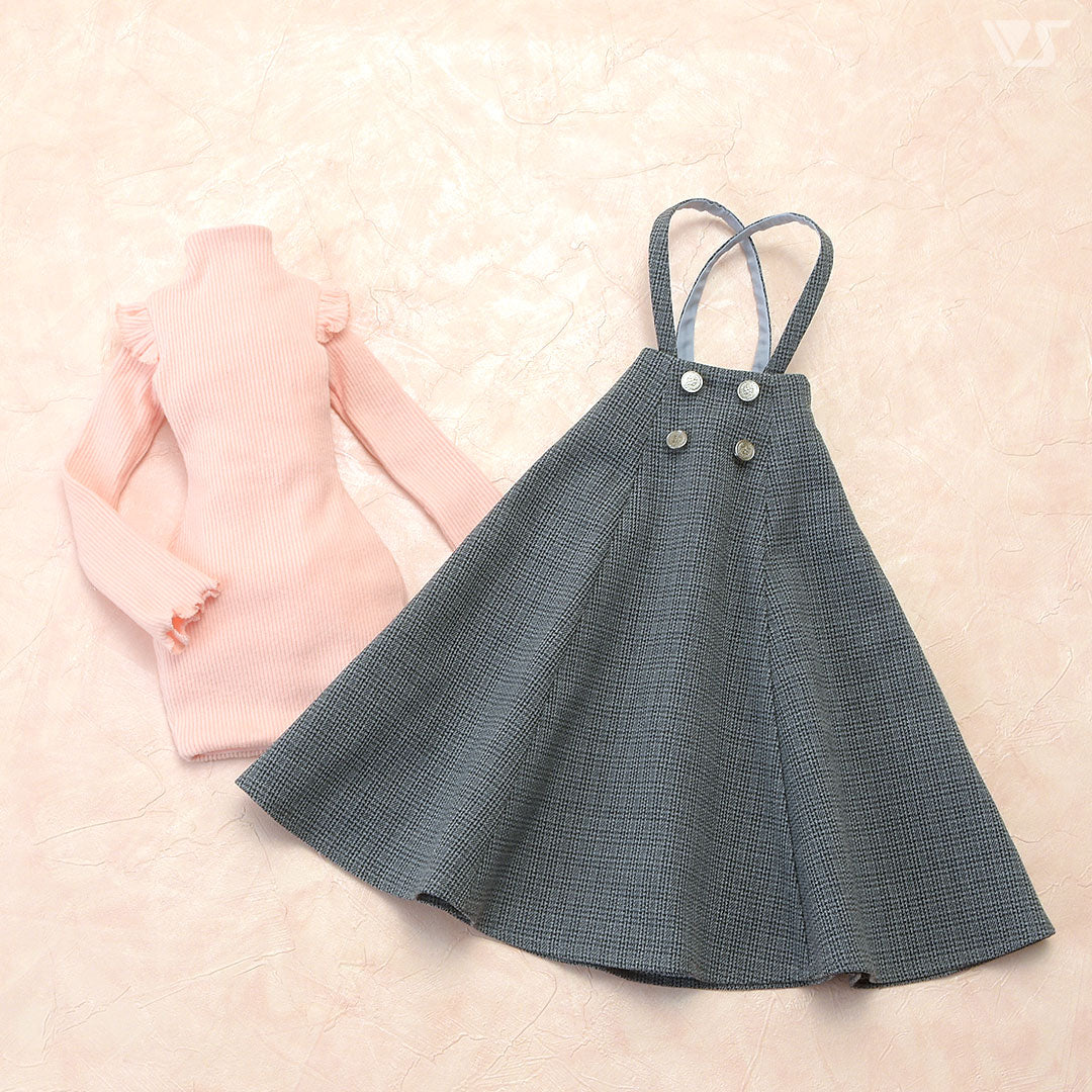 High Waist Skirt & Knit Dress Set - Image 6