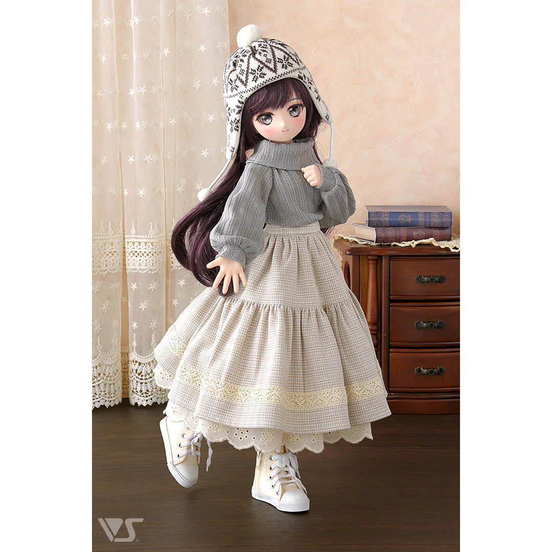 Long Skirt / Mini (Ivory Plaid) - Image 2