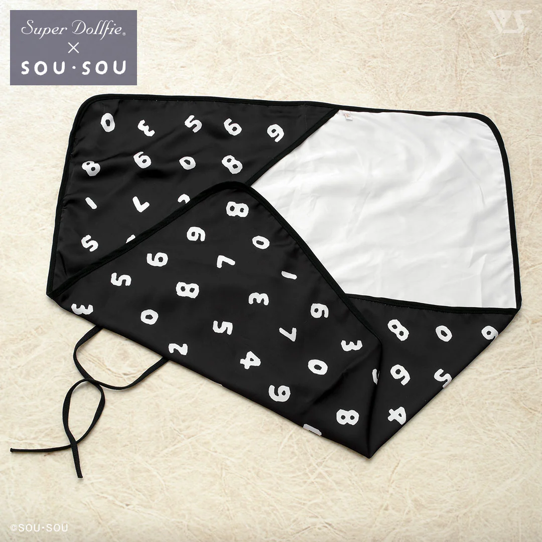 SOUSOU SO-SU-U Pattern Wrapping Blanket for Dollfie - Image 2