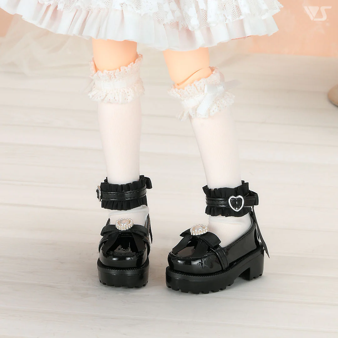 SDM Lace Knee Socks / Mini (White) - Image 2