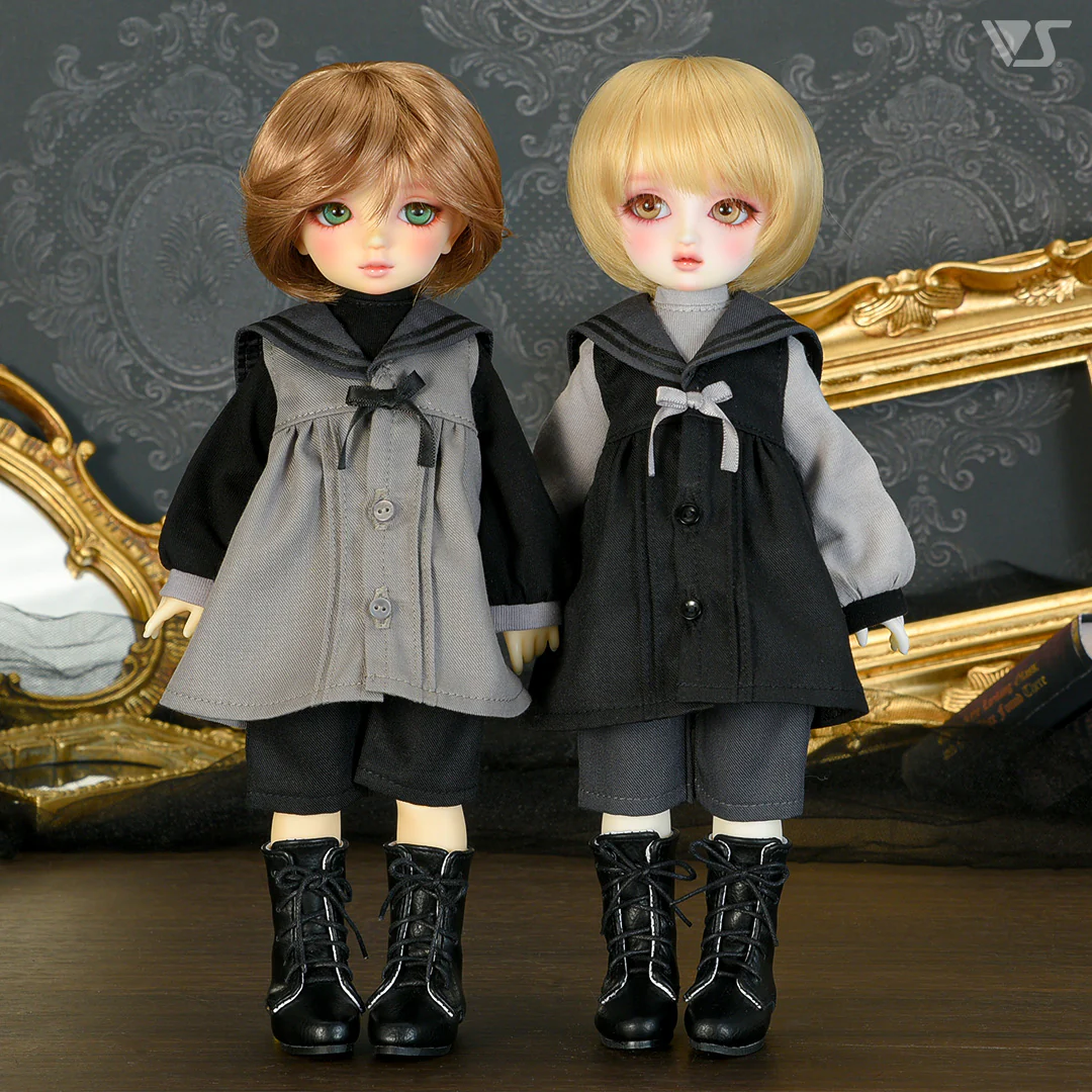 Mirroring Sailor Outfit Set / Chibi (Gray) - Image 5