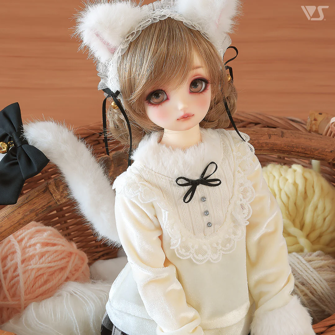 Gentle Kitten Outfit / Mini (Cream)