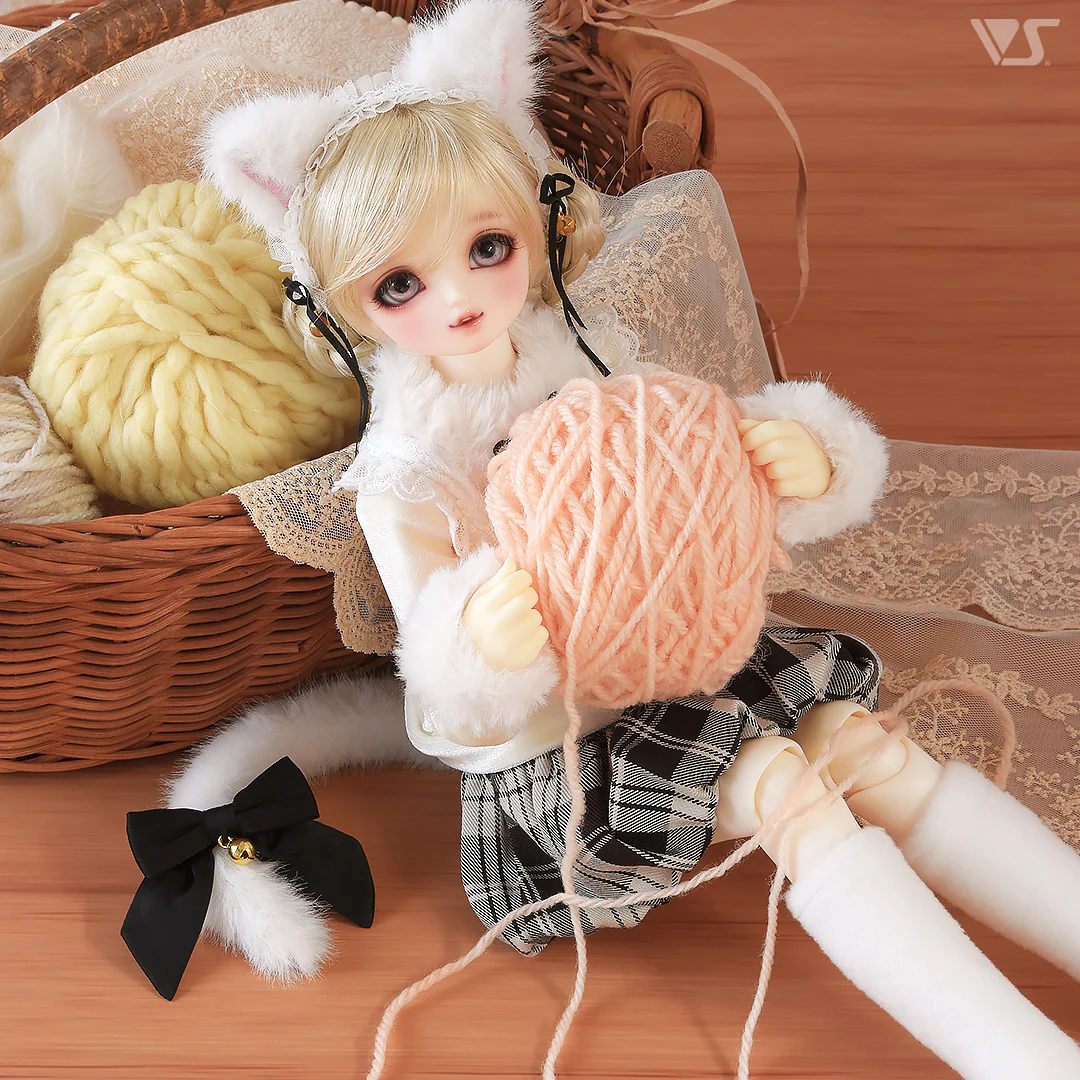Gentle Kitten Outfit / Mini (Cream) - Image 4
