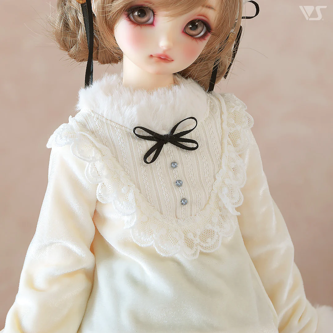 Gentle Kitten Outfit / Mini (Cream) - Image 5