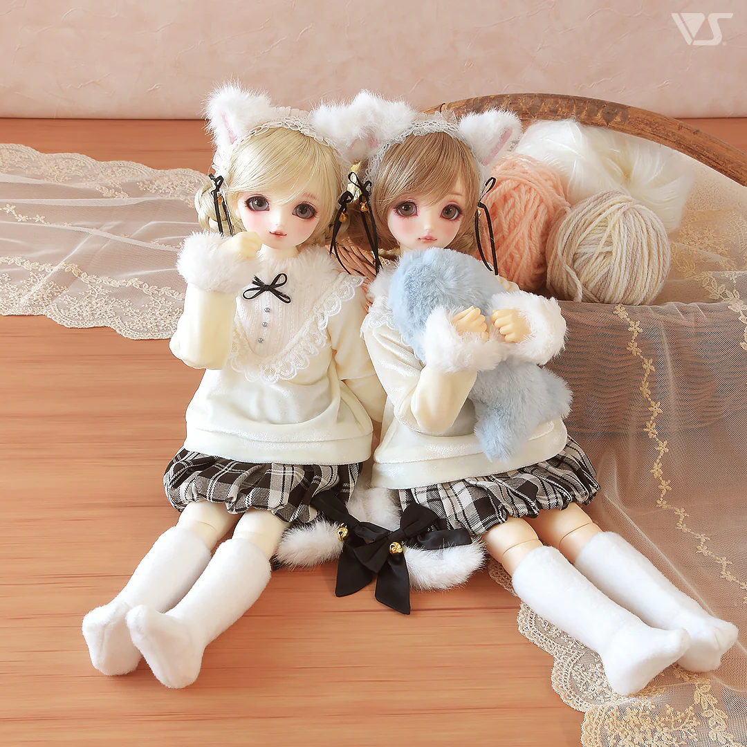 Gentle Kitten Outfit / Mini (Cream) - Image 7