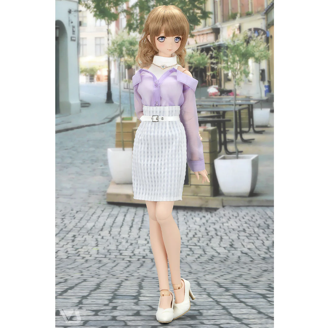Off-the-shoulder Shirt Set - Image 2