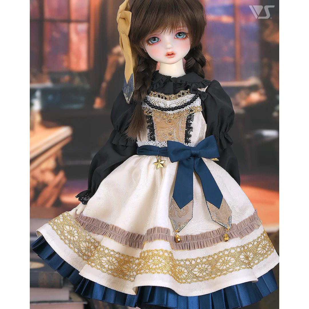 2Way Blouse Dress / Mini (Black) - Image 2
