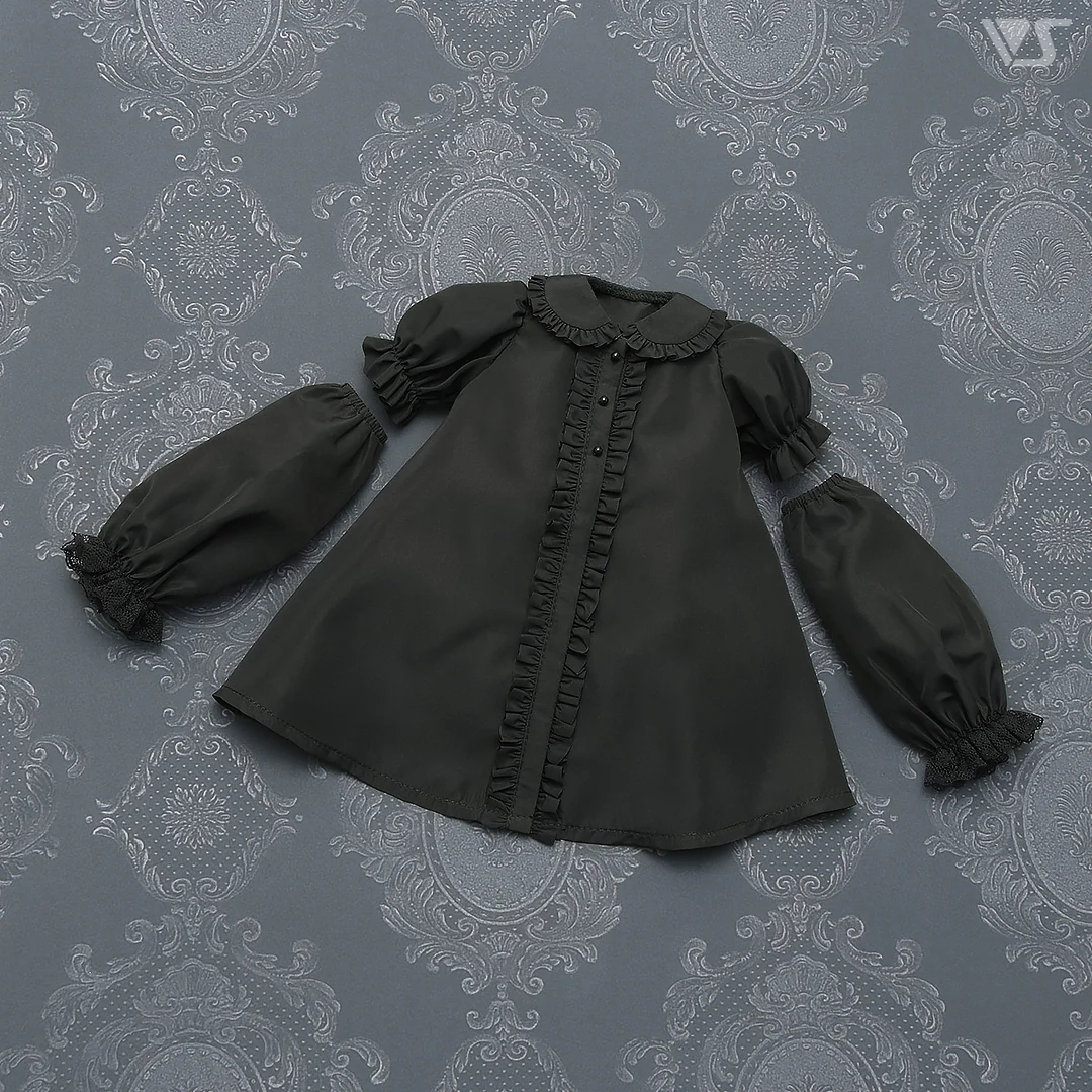 2Way Blouse Dress (Black)