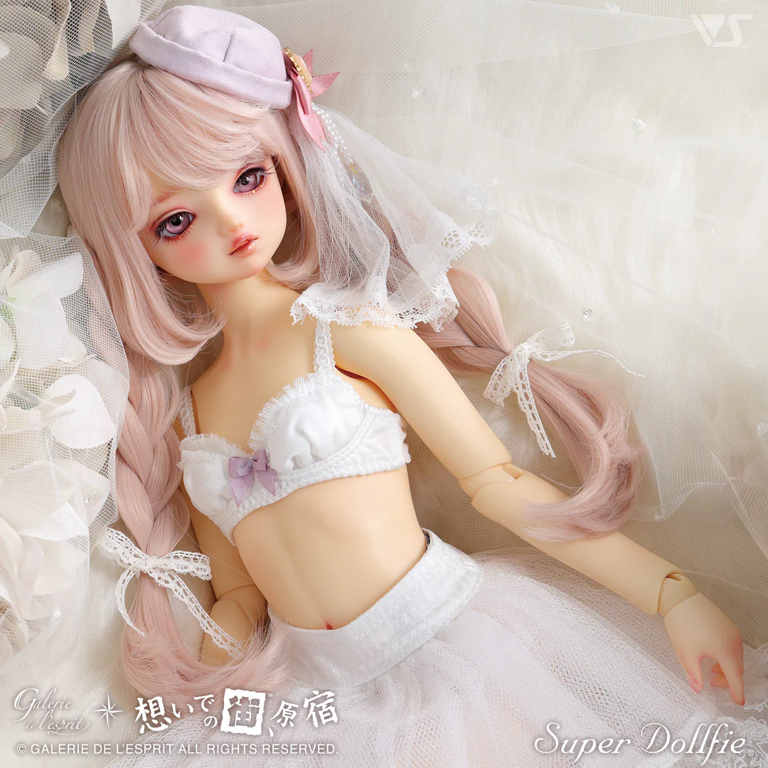 Galerie de l'esprit-Lingerie "Plume de Sucre Violette" - Image 4