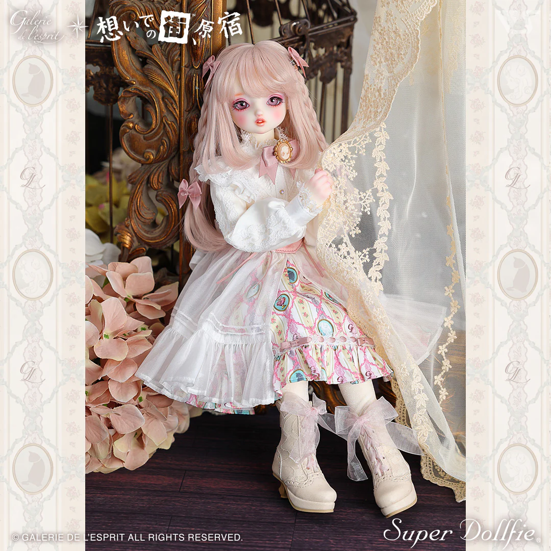 Organza Lace-up Boots / Mini - Image 3