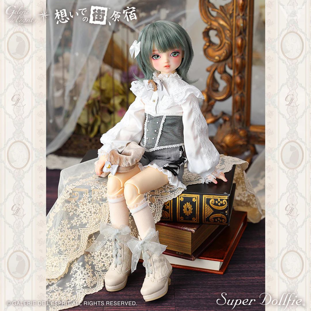 Organza Lace-up Boots / Mini - Image 4