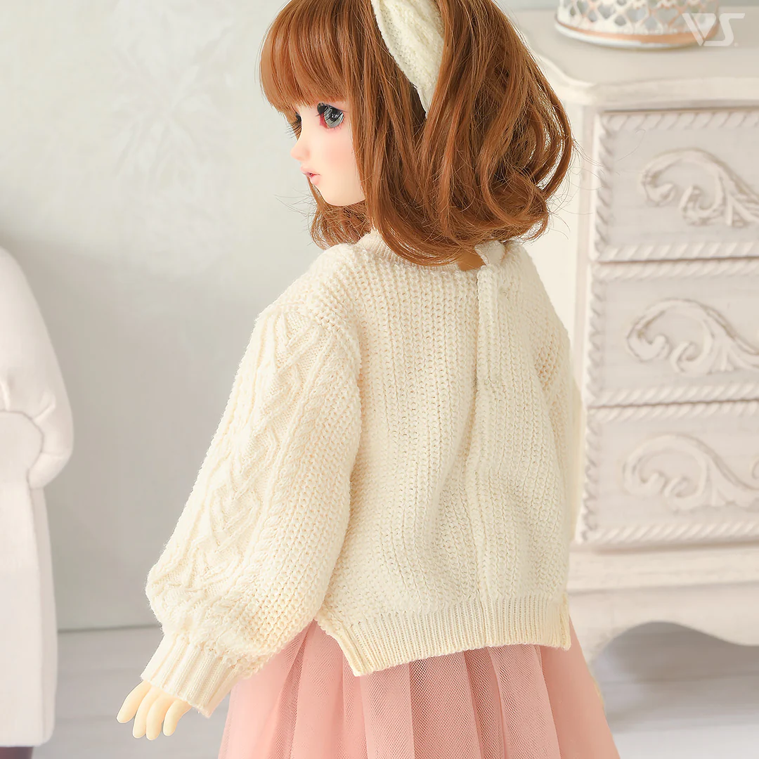 Loose Knit Sweater Set / Mini (Ivory) - Image 6