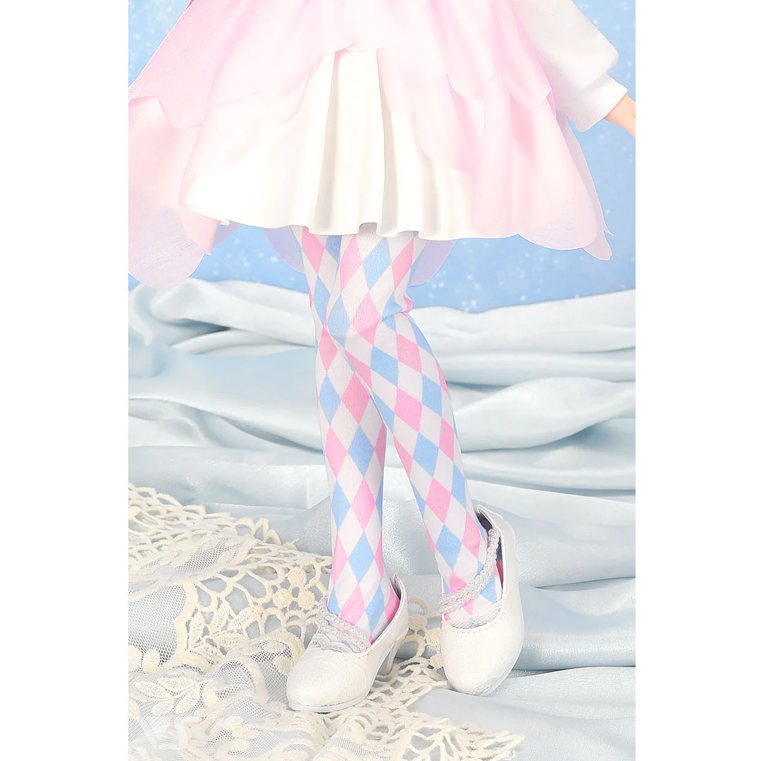 SDM Diamonds Socks / Mini (Pink & Pale Blue) - Image 2