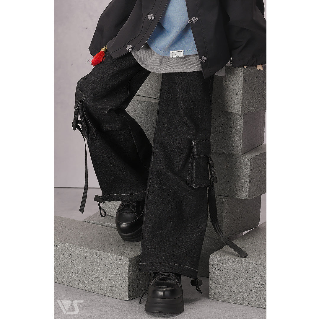 SDB Denim Cargo Pants - Image 4