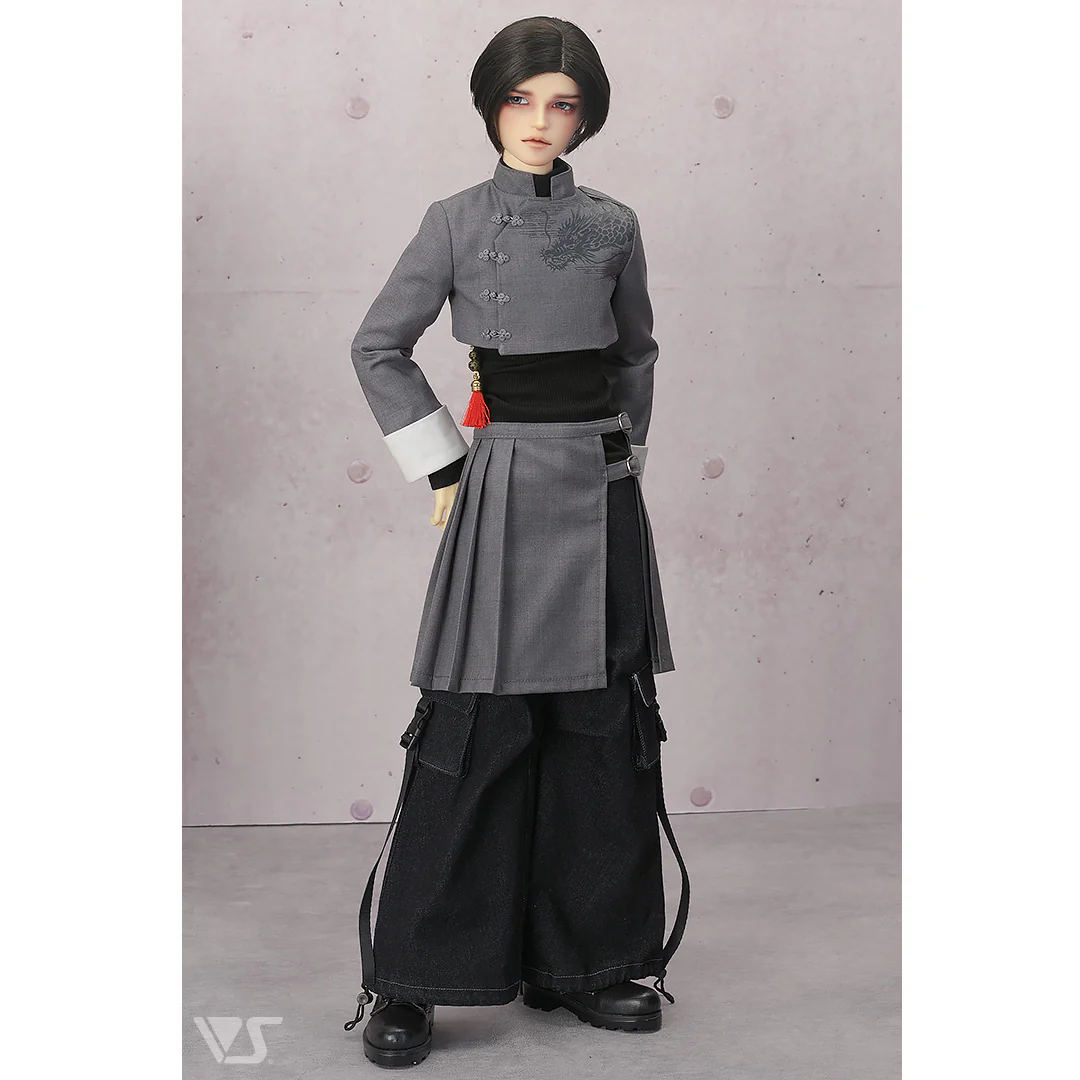 China Top & Wrap Skirt Set - Image 2