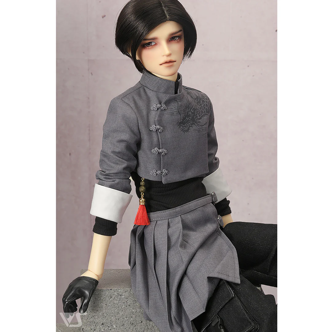 China Top & Wrap Skirt Set - Image 3