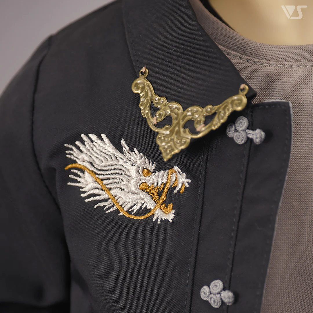 Twin Dragon Fang Embroidery Jacket - Image 8