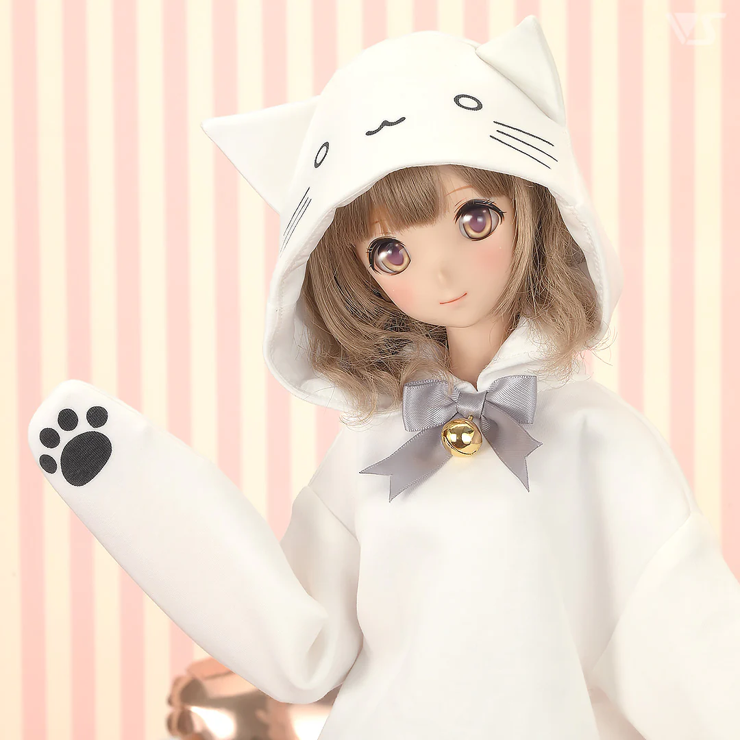 White Cat Hoodie - Image 3