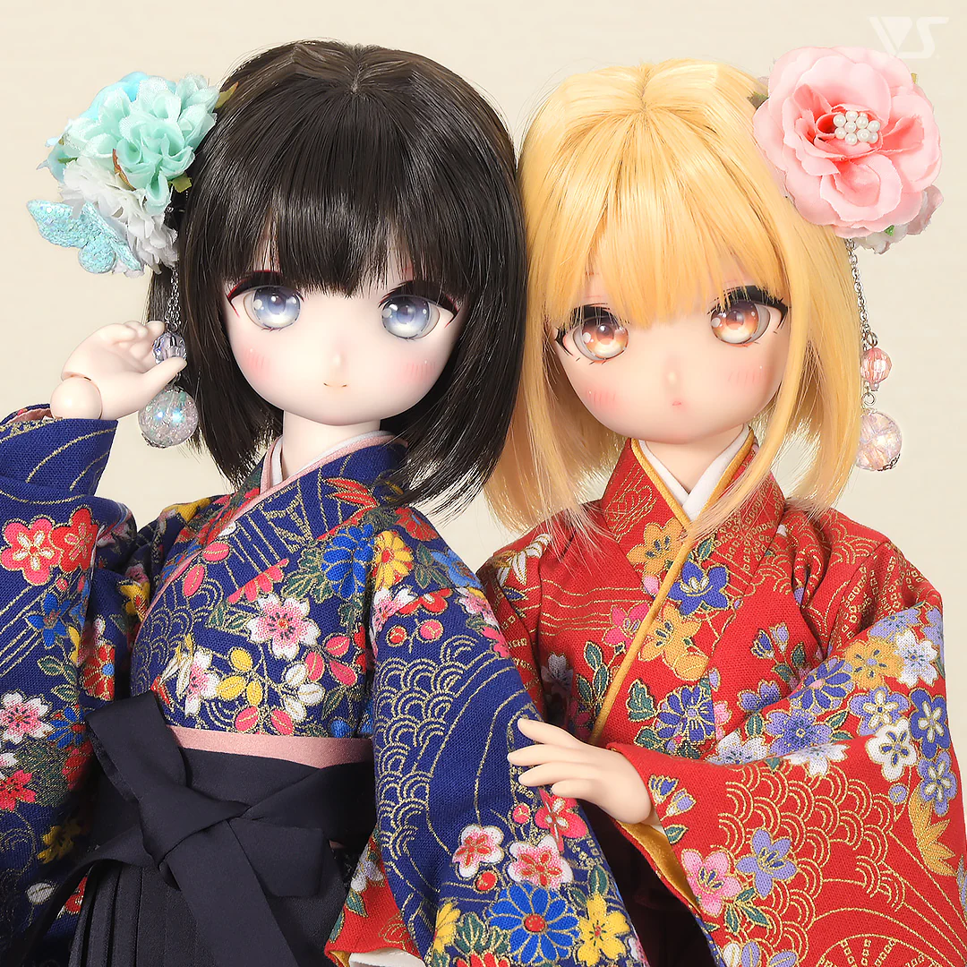 Gorgeous Hakama Set / Mini (Blue) - Image 4
