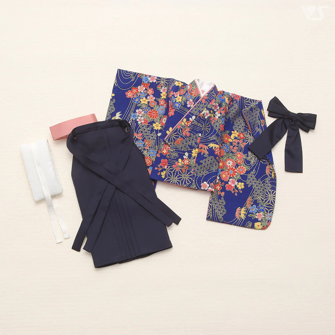Gorgeous Hakama Set / Mini (Blue) - Image 6